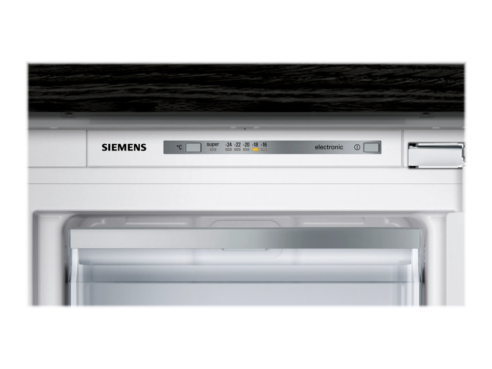 Siemens iQ500 GI11VAFE0 - Fryser - stående - til indbygning - niche - bredde: 56 cm - dybde: 55 cm - højde: 72 cm - 72 liter - Klasse E