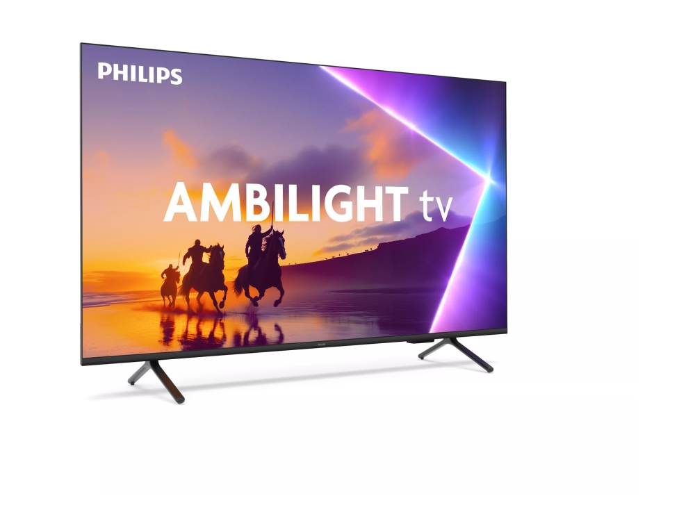 Philips 50PUS8550 - 50 Diagonal klasse LED-bagbelyst LCD TV - QLED - Smart TV - TITAN OS - 4K UHD (2160p) 3840 x 2160 - HDR - mat sort