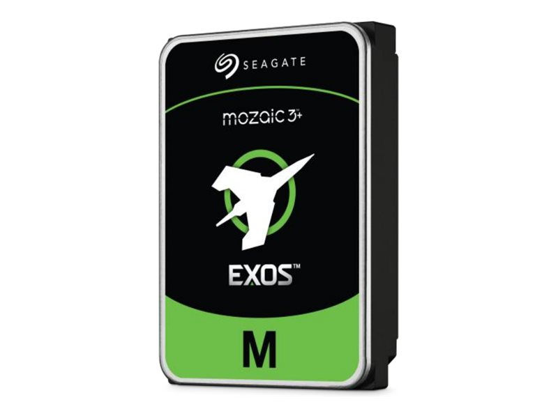 Seagate Exos M ST30000NM004K - Hårddisk - Enterprise - 30 TB - inbyggd - 3.5 - SATA 6Gb/s - 7200 rpm - buffert: 512 MB | Datorkomponenter - Hårddisk & Lagring - Interna hårddiskar | GameStuff