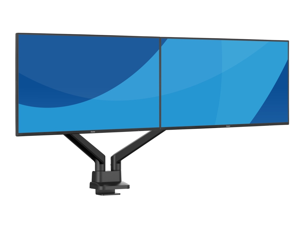 Iiyama Ds4002c-B1 - Monteringssæt (Øjeklemme, Vesa-Plade) - For Monitor/Desktop - Mechanical Spring - Sort - Skærmstørrelse: 24"-32" - Skrivebordsmon
