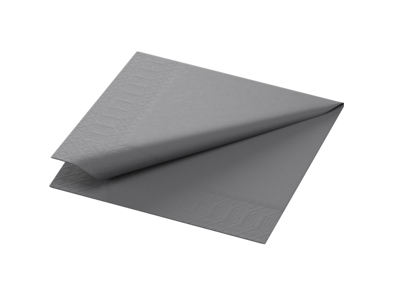 Duni 168402, Grau, Seidenpapier, 240 Mm, 240 Mm, Deutschland, 576 Mm