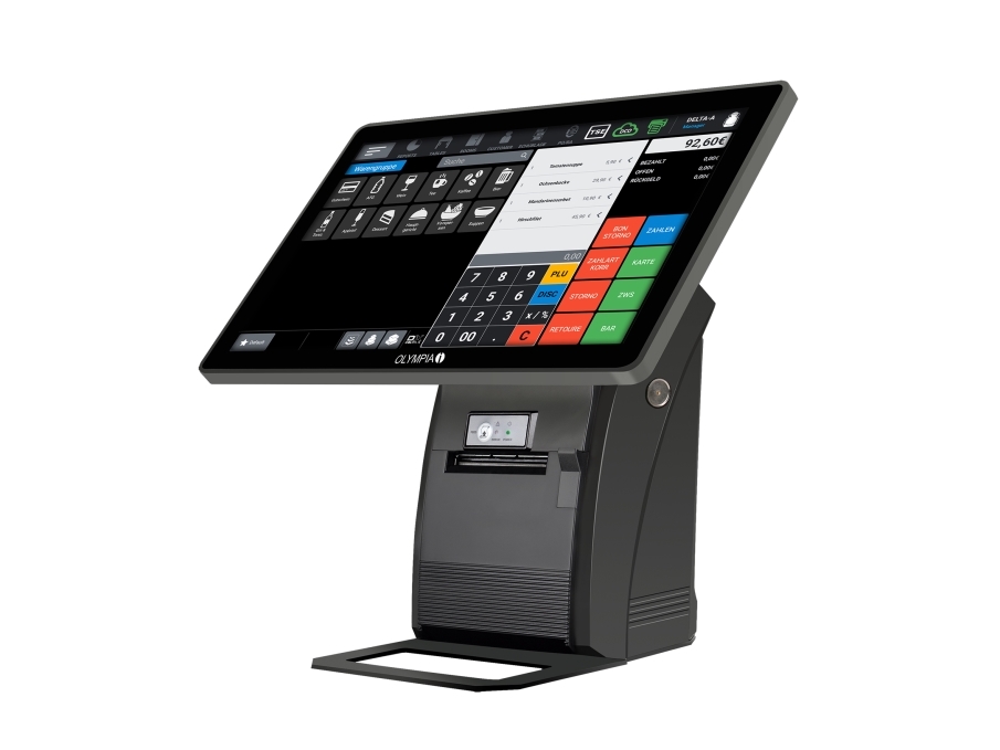 Olympia T215DK, 38,1 cm (15), LCD, All-in-One, Sort, Android 11, Direkte termisk