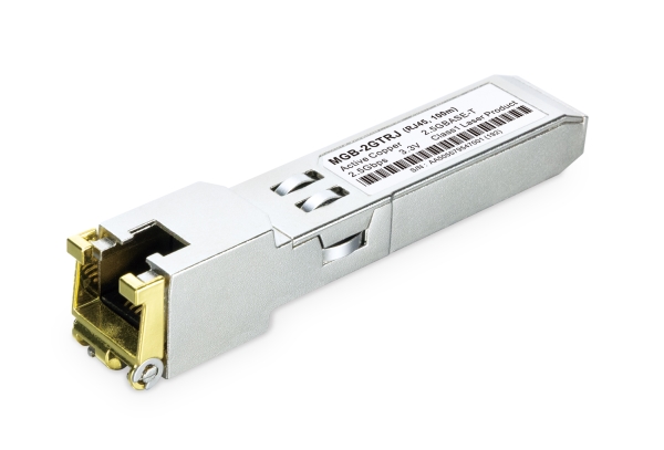 Planet 2.5Gbase-T Sfp Copper Rj45, Kupfer, 2500 Mbit/S, Sfp, Metallisch, -40 - 85 °C, -40 - 85 °C