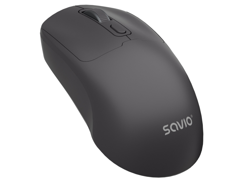 Savio Mb-04, Ambidextrous, Ir Led, Bluetooth, 1600 Dpi, Sort