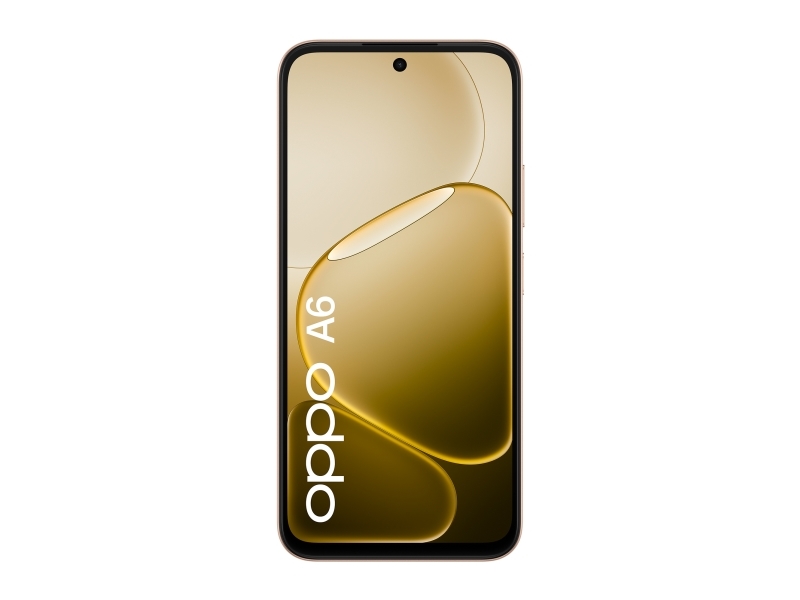Oppo A6, 17,1 Cm (6,75"), 6 Gb, 256 Gb, 50 Mp, Android 15, Guld