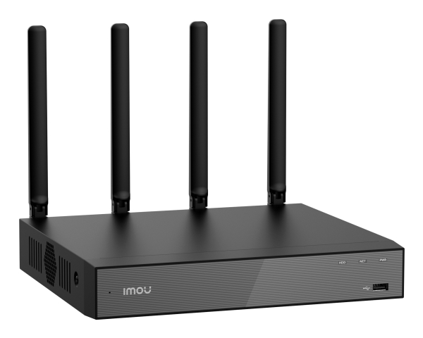 IMOU 10-kanalig inspelare 4 antenner WiFi 6 mikrofoner röst HDMI VGA NVR-N110W-8A0E | N - A | GameStuff