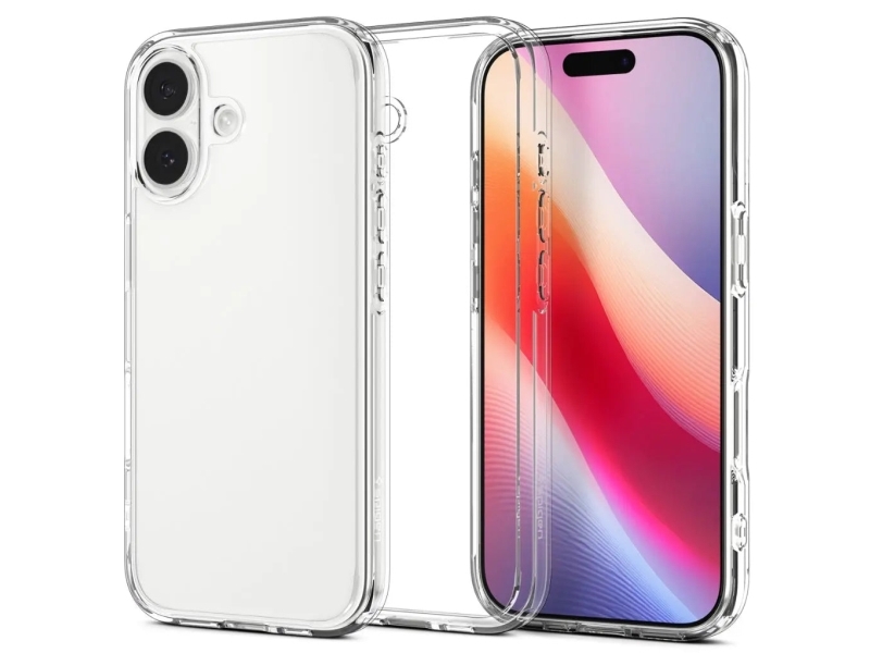 Spigen Iphone 17 Case Ultra Hybrid, Cover, Apple, Iphone 17, 16 Cm (6.3"), Transparent
