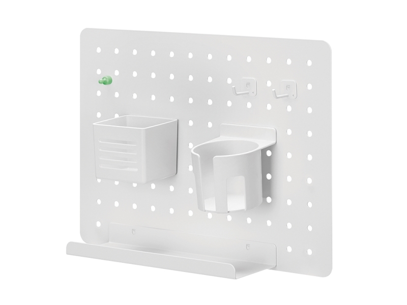 Logilink Pb0105, Stål, Plast, Hvid, Monokromatisk, Universel, 5 Kg, 1 Hylder