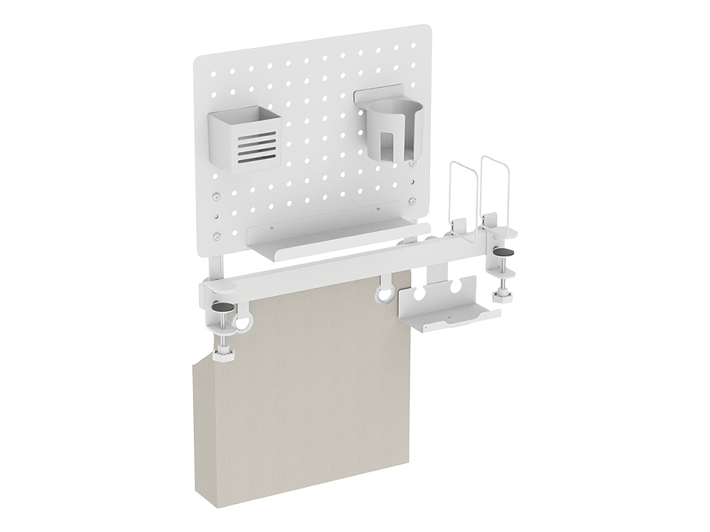 Logilink Pb0101, Stål, Plast, Hvid, Monokromatisk, Universel, 26 Kg, 557 Mm