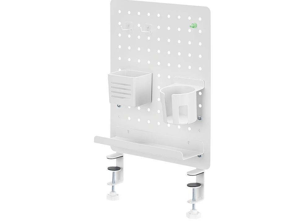 LogiLink PB0104, Terästä, Muovi, Valkoinen, Yksivärinen, Universaali, 5 kg, 1 hyllyä