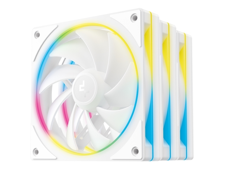 Deepcool Fl12 Se Wh 3In1, Ventilator, 12 Cm, 400 Rpm, 1900 Rpm, Hvid