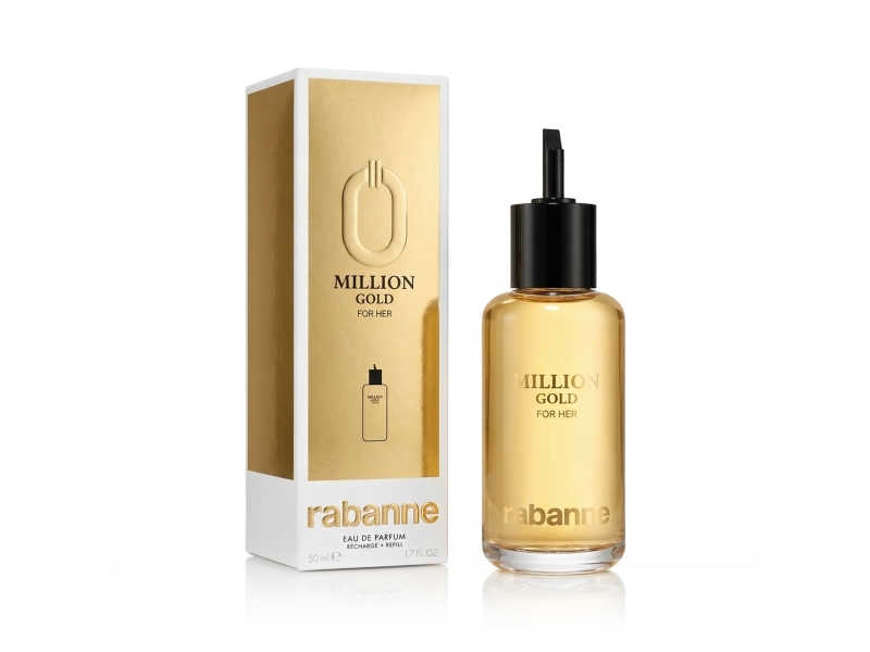 Rabanne Million Gold For Her Parfum Refillable 50 ml (woman)