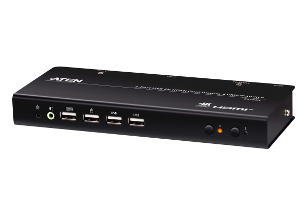 Aten 2-Ports Usb 4K Hdmi-Switch