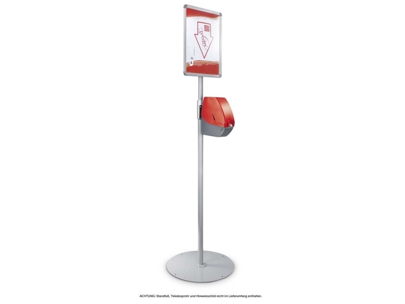 METO Turn-O-Matic golvstativ FS902, skylthållare, för A3-skylt Komplett METO Turn-O-Matic golvstativ FS902 med golvplatta, teleskoprör och vikram i aluminium för kösystem. Stabil och flexibel lösning, köp här. | Kontorsmaskiner - POS (Point of sale) - Övriga | GameStuff