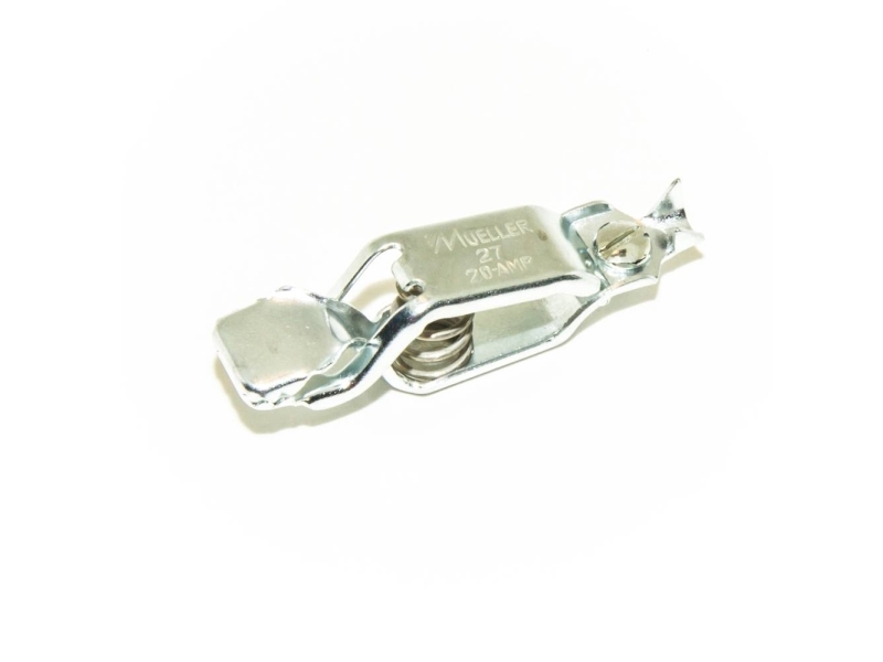 Mueller Electric BU-27 Universalklämma Stål Spännområde max: 16 mm Längd: 61,90 mm 1 del | EL Artiklar - Andra EL - krokodilnäbb | GameStuff