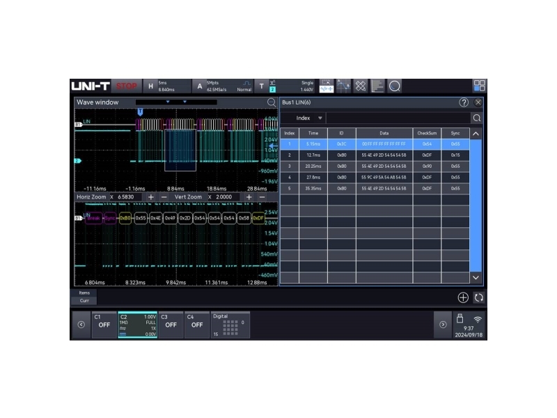 Uni-T Mso3000hd-Lin Messsoftware Upgrade