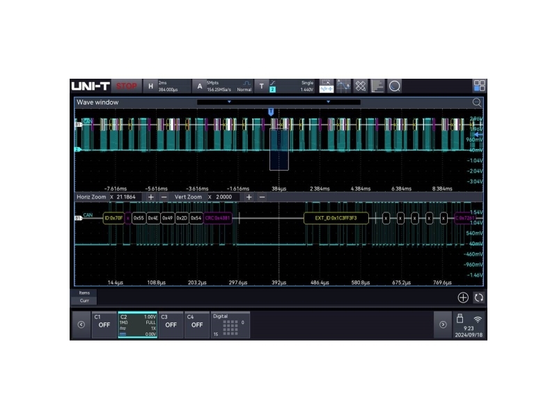 Uni-T Mso3000hd-Can Messsoftware-Upgrade