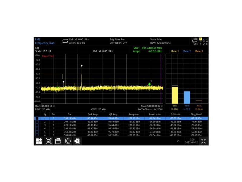 Uni-T Uts3000-Emi Målesoftware Opgradering
