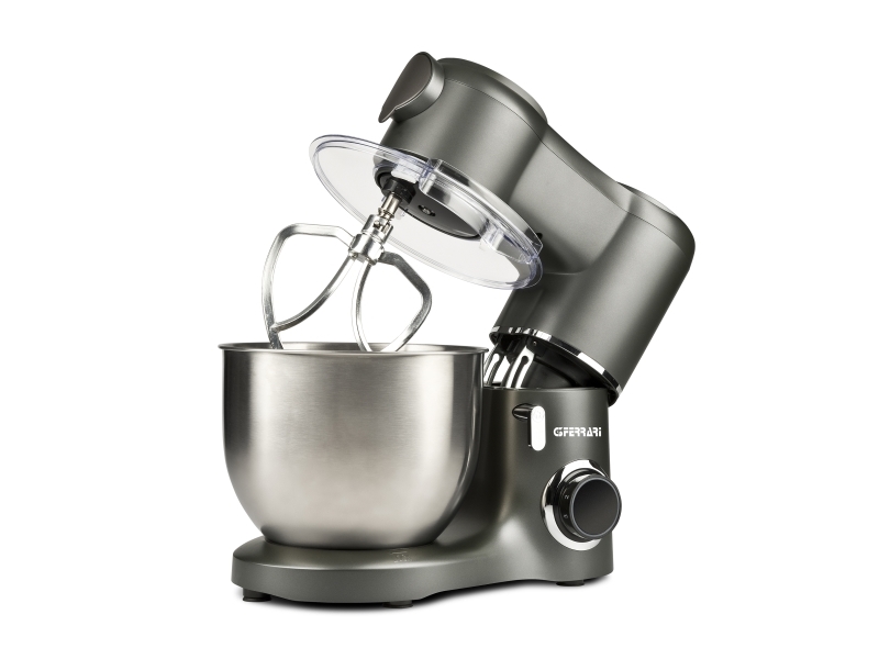 G3 Ferrari G20149, Standmixer, Edelstahl, Schlagen, Kneten, Mixen, 7 L, Drehregler, Edelstahl