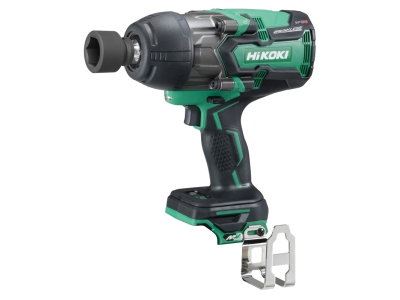 Hikoki WR36DBW2Z, Mutterdragare, Borstl&ouml;s, Svart, Gr&ouml;n, Gr&aring;, IP56, 1/2, 1500 RPM