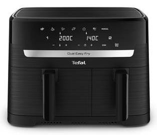 Tefal Ey901n10 Dual Easy Fry Hot Air Fryer Sort