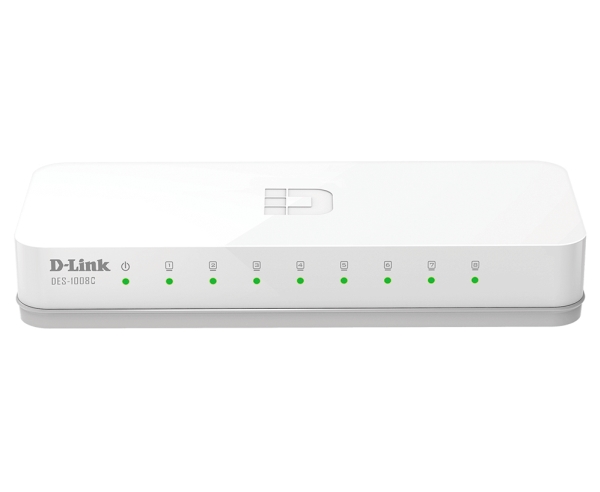 D-Link 0, Unmanaged, Fast Ethernet (10/100), Full Duplex, Desktop