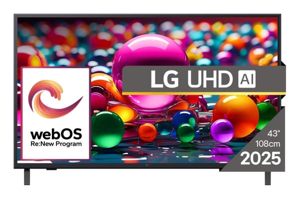 Lg 43Ua74003lb, 109,2 Cm (43"), 3840 X 2160 Pixel, Led, Smart-Tv, Wlan, Schwarz