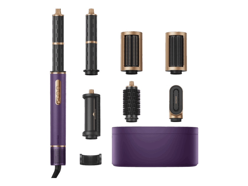 Dreame Air Style Pro, Hårstylingset, Varmt, Knappar, 80 °C, 55 l/s, Violett | Hårvård - Hårvård damer - Locktänger | GameStuff