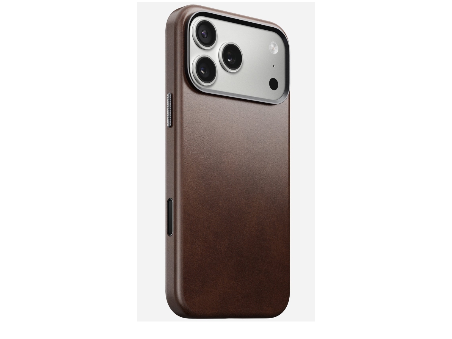Nomad Mag Leather Back, Cover, Apple, Iphone 17 Pro, 16 Cm (6.3"), Brown