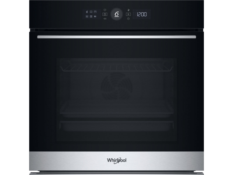Whirlpool Woi5s8hm1sxa, Medium, Elektrischer Ofen, 73 L, 73 L, Hydrolytisch, Integriert