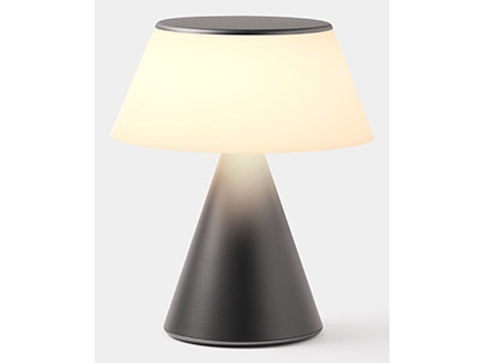 Lexon Luma L, Grå, Metallic, Acrylonitrilbutadienstyren, Aluminium, Glas, Soveværelse, Børneværelse, Korridor, Skrivebord, Kontor, Ipx4, 1 Pære(R ),