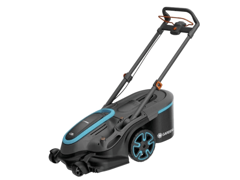 Gardena PowerMax, Handgräsklippare, 600 m², 46 cm, 2,5 cm, 6,5 cm, 50 l | Trädgården - Trädgårdsmaskiner - Batteri gräsklippare | GameStuff