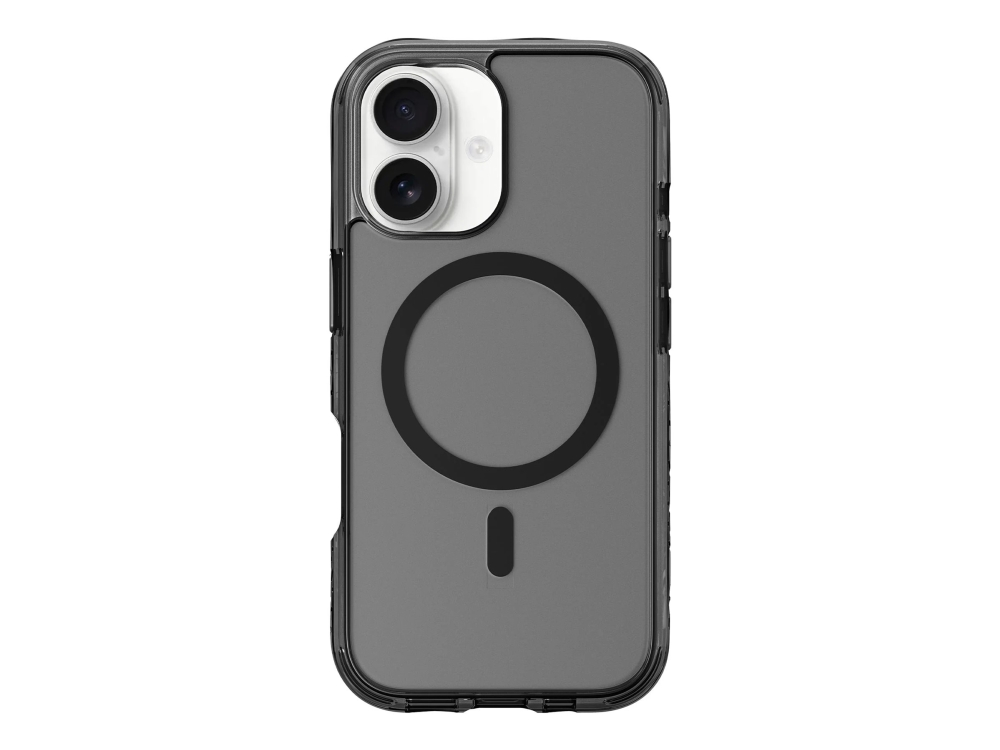 Laut Crystal Matter-X - Bagsidecover Til Mobiltelefon - Magsafe-Kompatibilitet - Polykarbonat, Termoplastisk Polyuretan (Tpu), Magnet - Sort Krystal