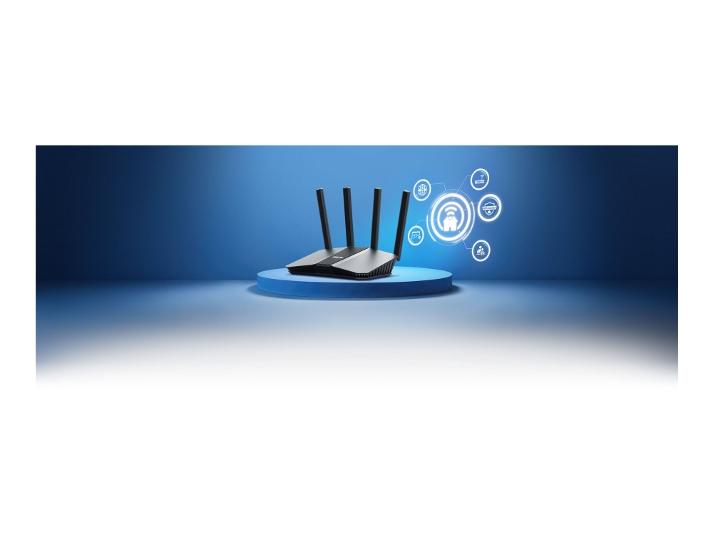 Asus Rt-Be55, Wi-Fi 7 (802.11Be), Dual-Band (2,4 Ghz / 5 Ghz), Ethernet Lan, Sortieren, Bordplade-Router