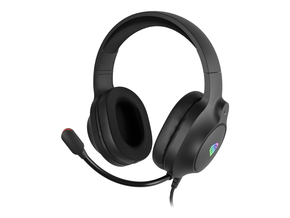Genesis Neon 213 Rgb Gaming Headset Mit Mikrofon, Schwarz