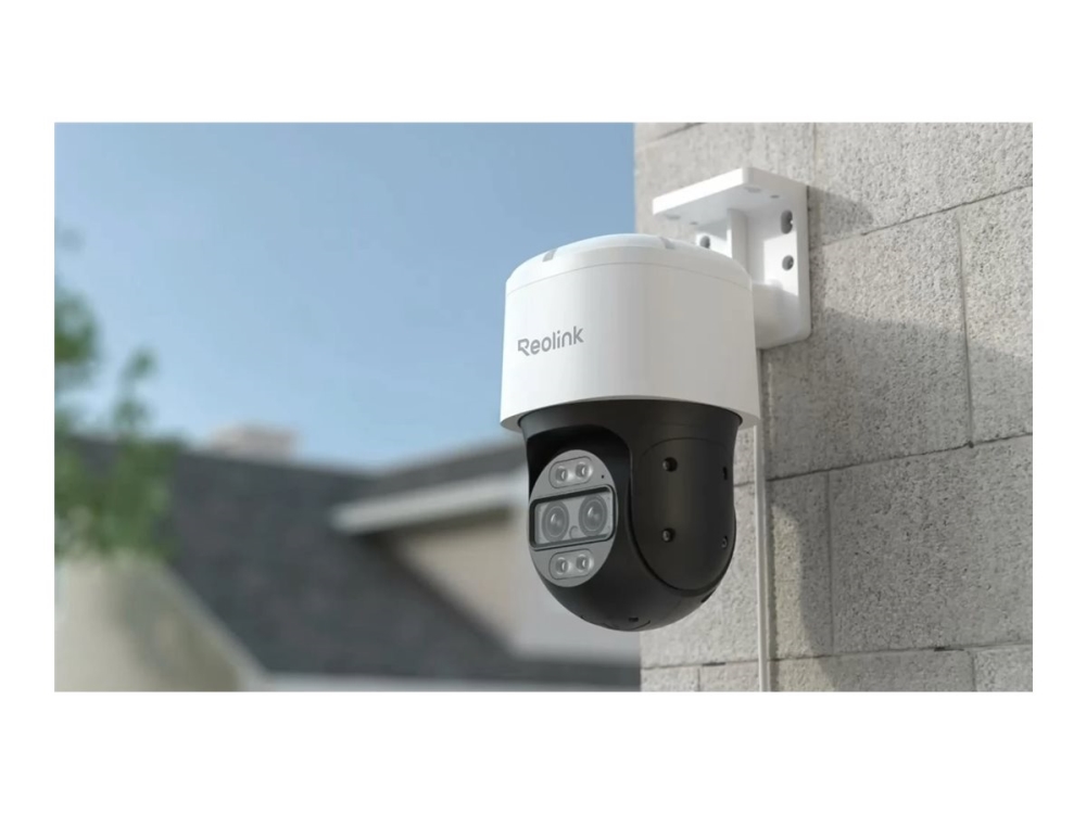 Reolink TRACKMIX-POE-W, IP-turvakamera, Ulkona, Langallinen, 450 lm, 6500 K, Katto