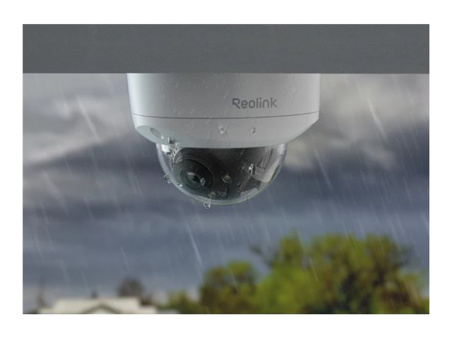 Reolink Duo Series 2V Poe - Netværksovervågning/Panoramisk Kamera - Kuppel - Udendørs - Beskyttet Mod Vandalisme / Vejrbestandig - Farve (Dag/Nat) -