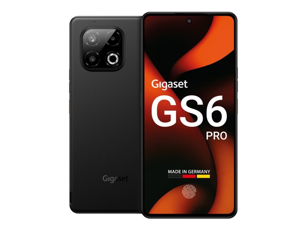 Gigaset Gs6 Pro, 16,9 Cm (6.67"), 8 Gb, 128 Gb, 64 Mp, Android 15, Schwarz