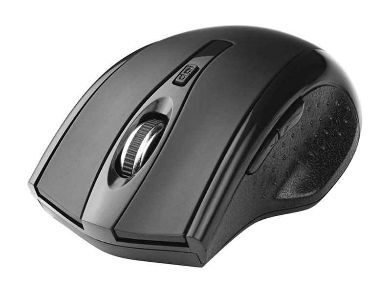 Tracer Deff - Mus - Højre- Og Venstrehåndet - Optisk - 7 Knapper - Trådløs - 2.4 Ghz - Trådløs Modtager (Usb) - Sort
