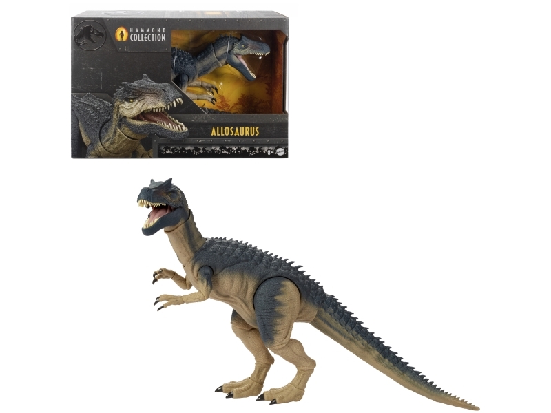 Jurassic World HAMMOND COLLECTION Allosaurus, 8 År, Flerfarvet, Plast