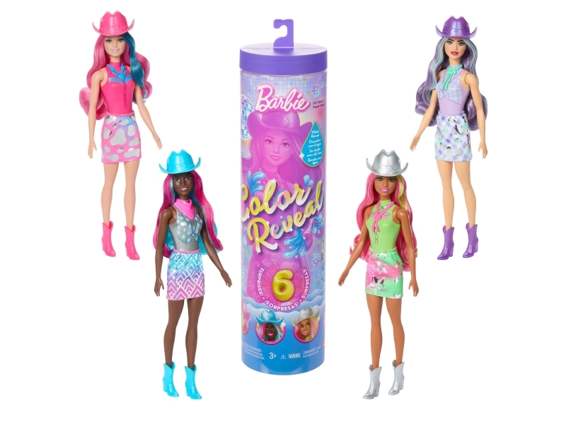 Barbie Color Reveal Disco Star Asst CDU | Leksaker - Figurer & Dockor - Modedockor | GameStuff