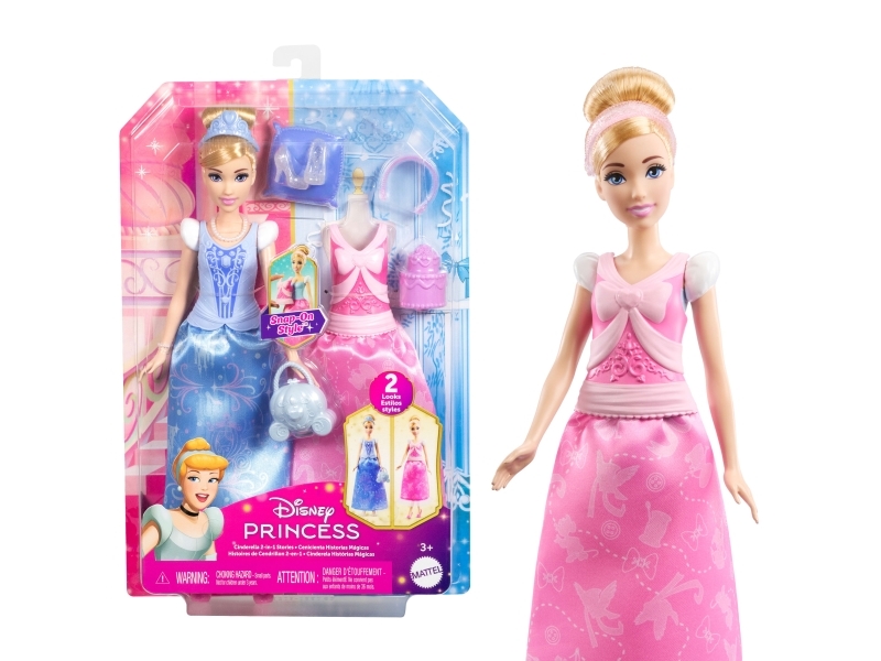 Disney Princess dukke - Cinderella (multifarvet, 3+)