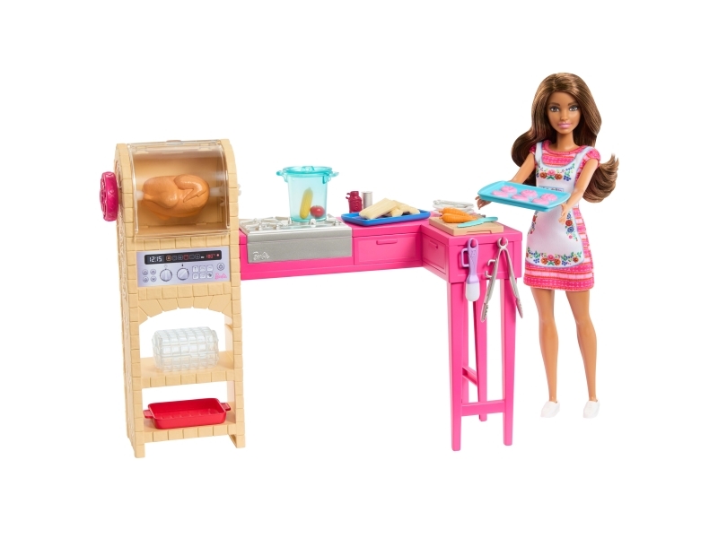 Barbie Und Teresa Rezept Für Freundschaft Teresa Puppe Und Spielset, Modepuppe, Weiblich, 3 Jahr(E), Mädchen, 226 Mm, 420 G