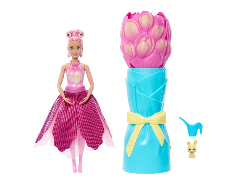 Barbie Flower Reveal Pink Tulip (Blonde)