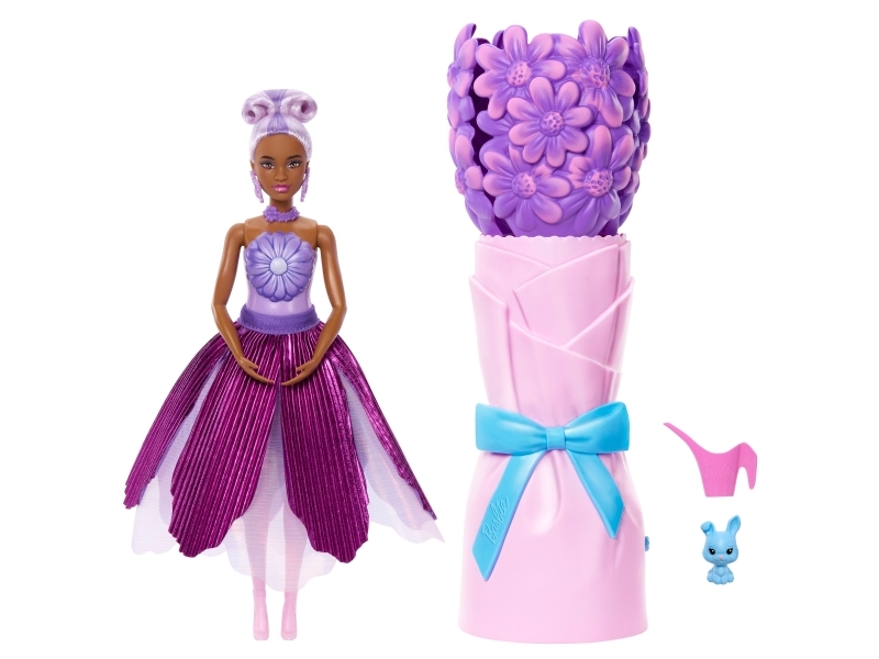 Barbie Flower Reveal Purple Daisy (Black)