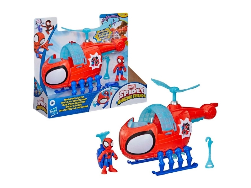 Marvel Spidey And His Amazing Friends 3" Team Spidey Copter