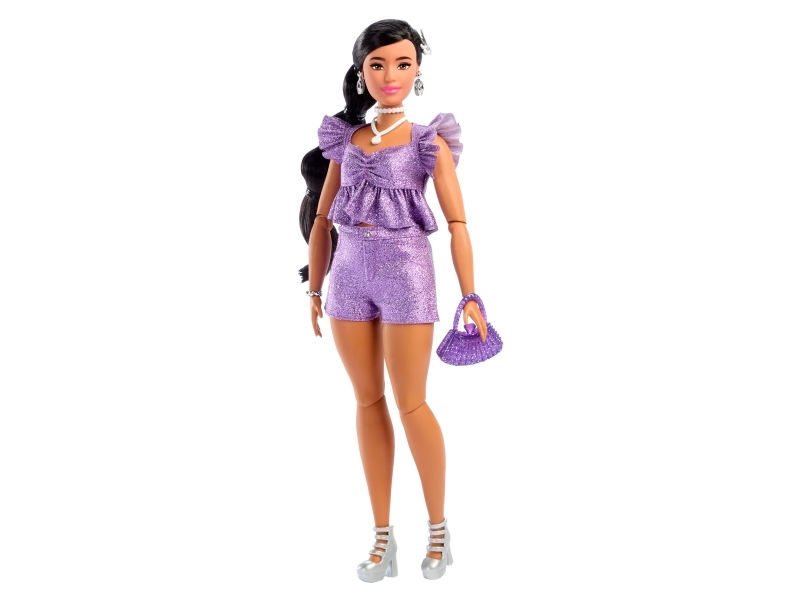 Barbie Deluxe Style Purple Shorts Indian Doll