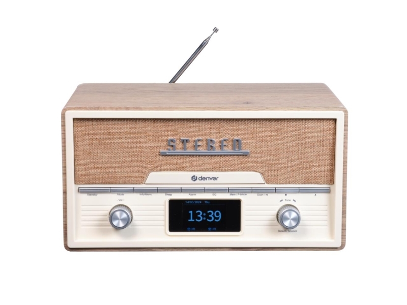 Denver Mda-525Lw, 3,18 Kg, Holz, Persönlicher Cd-Player