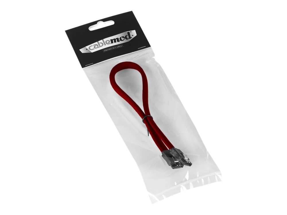 Cablemod Sata - Sata, 0,6M, Rot (Zusa-237)