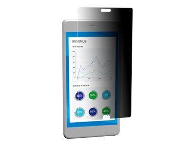 3M Data-/Skærmbeskytter Til Apple Iphone 5/5S/5C/Se – Stående Format - Privatlivsfilterskærm (Portræt) For Mobiltelefon - Sort